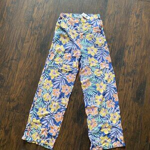Roxy, Girls Floral Wide-Leg Pants